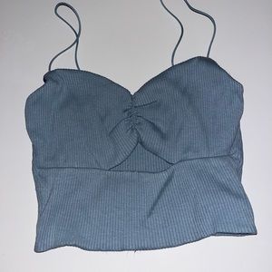 Light blue urban outfitters XS cropped top